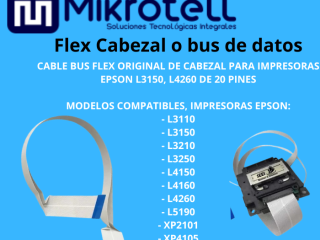 FLEX DE CABEZAL EPSON L4150