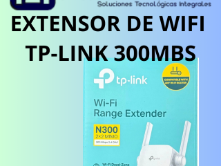 EXTENSOR DE RANGO DE WIFI TPLINK  (WA850RE 300MBPS)